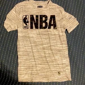 nba grey stripped shirt